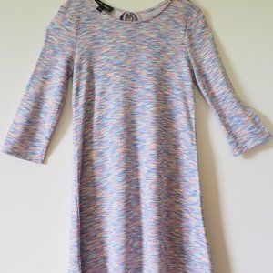Moon & Stars Girls Multi-Colored Dress